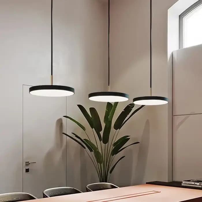 Lampe LED suspendue au design nordique, luminaire décoratif d'intérieur, idéal pour une chambre à coucher, une allée, un salon, une salle à manger, une cuisine ou une étude, 23-40cm