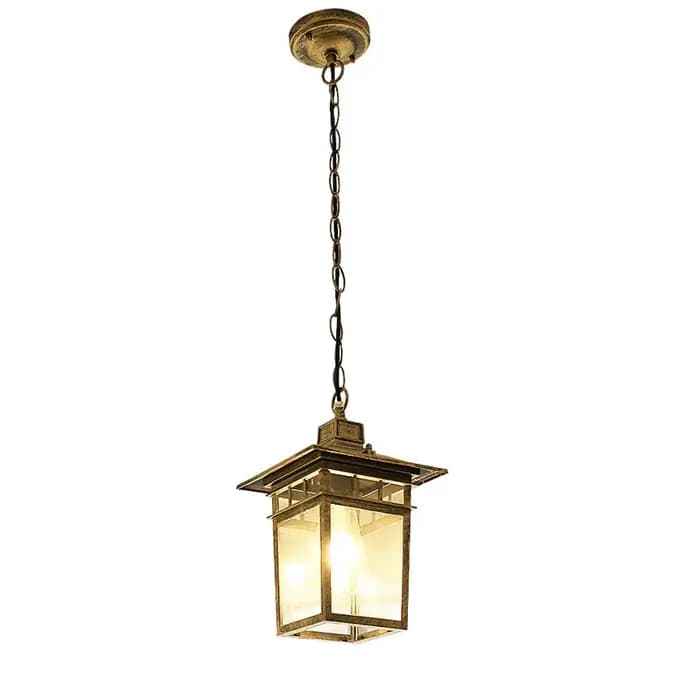 Lampes suspendues rétro étanches pour l'extérieur, lampes européennes, lampes à cadre de raisin, rétro, balcon, couloir, allée, loft, restaurant, luminaire