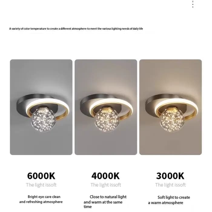 2023 Nouveau Plafonnier Allée Décor À La Maison Salon Table À Manger Chambre Placard Vestiaire Couloir Moderne Petit Plafonnier LED