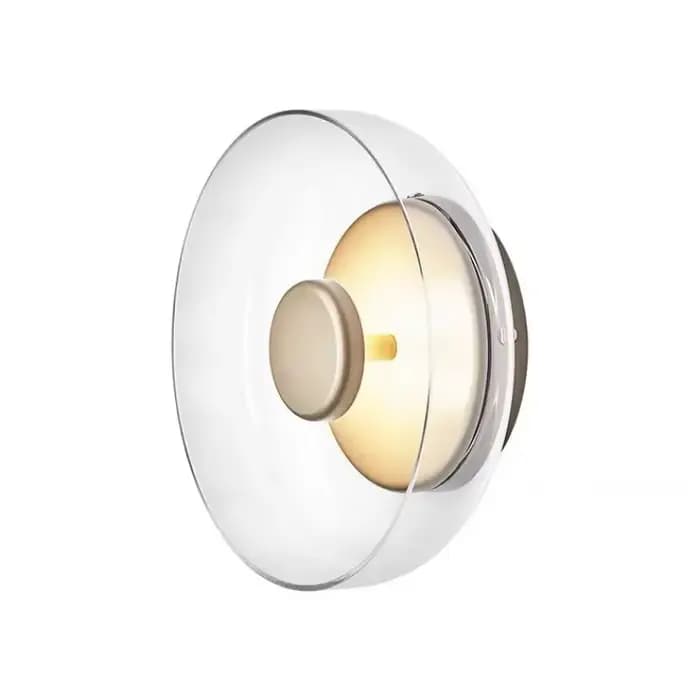 Applique murale moderne en verre, éclairage Led, bol suspendu, style nordique, salon, chambre à coucher, lampe de chevet, cuisine, décoration intérieure, luminaires