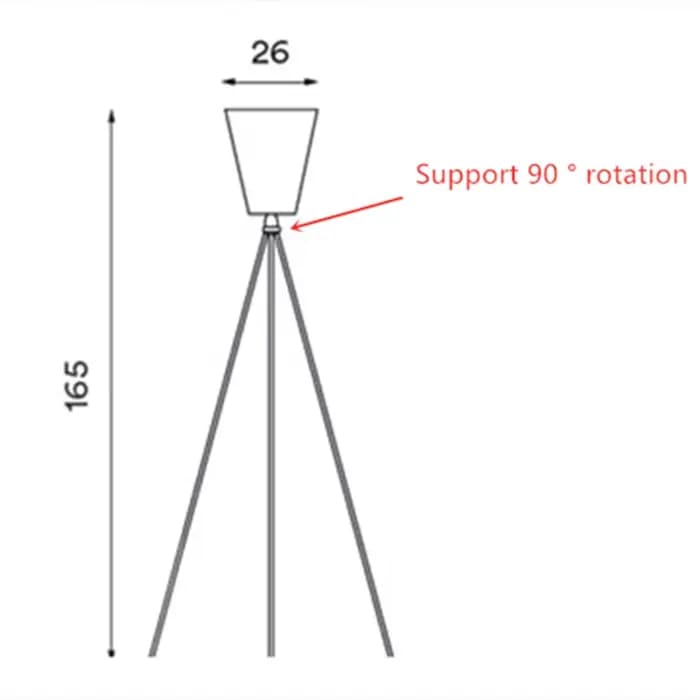 Lampadaire sur Pied en Bois au Design Danois Minimaliste, Design Moderne, Style Industriel, Luminaire Décoratif d'Nik, Idéal pour un Loft, une Salle à Manger ou une Chambre à Coucher