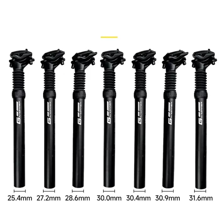 Tige de selle de Suspension 25.4/27.2/28.6/30/30.4/30.9/31.6/33.9/34.9 amortisseur vtt tige de selle de vélo de montagne Tube de selle d'amortissement