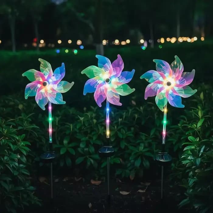 Lampe solaire en forme de pissenlit pour l'extérieur, idéale pour la décoration de jardin, de cour, de patio et de paysage