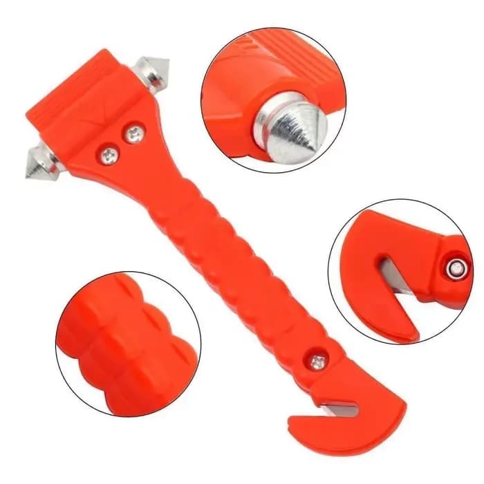 Marteau de sécurité pour véhicule, 1/2/4 pièces, bris d'urgence, verre de fenêtre, facile à utiliser pour la survie de fenêtre de voiture, outils de sauvetage, outils d'évacuation