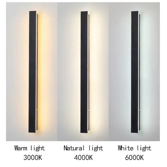 Applique murale LED étanche IP65 pour extérieur, jardin, villa, cour, porche, salon, chambre, mur de fond, tête de lit