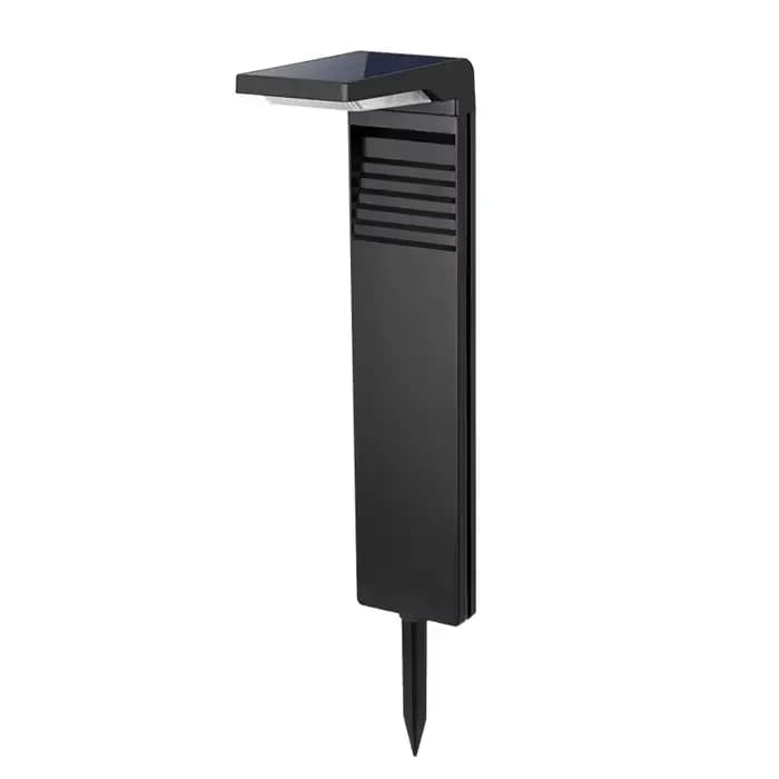 Lumières solaires imperméables extérieures de pelouse LED voie décoration lumière paysage borne solaire alimenté lumières de jardin pour cour passerelle