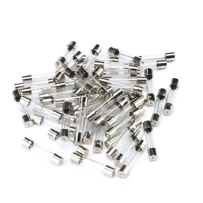 Fusible en verre 250V 0,1a 0,2a 0,5a 1A 2A 3A 4A 5A 6A 7A 8A 10A 12A 15A 20A 30A Soufflage rapide 5x20mm 6x30mm