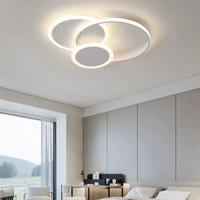 Plafond moderne à LEDs lustre lampe pour salon chambre étude chambre de bébé cuisine allée Loft décor à la maison luminaire intérieur