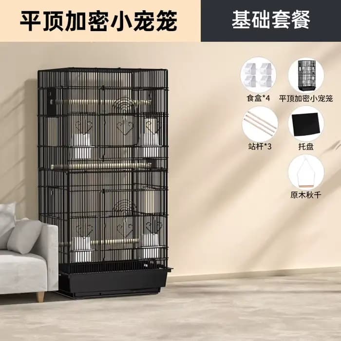 Grande Cage de Villa interactive, ensemble complet pour planeur de sucre, furet, souris, Chinchilla,