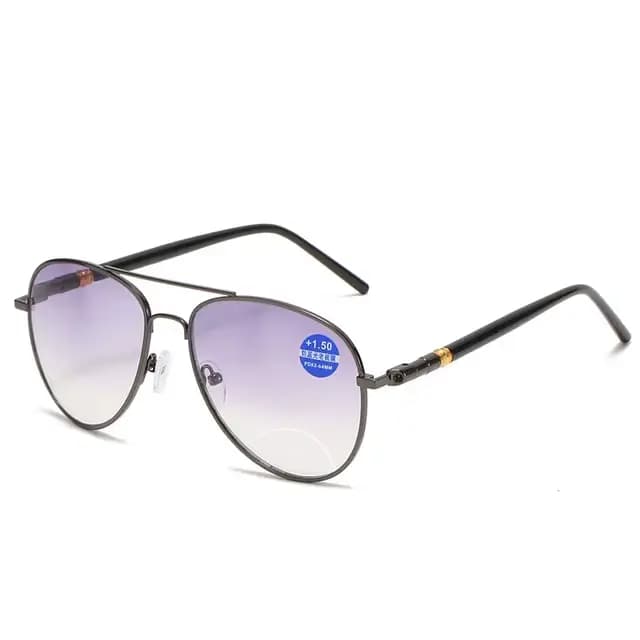 Lunettes de lecture anti-lumière bleue à double lumière pour hommes et femmes, lunettes de presbytie