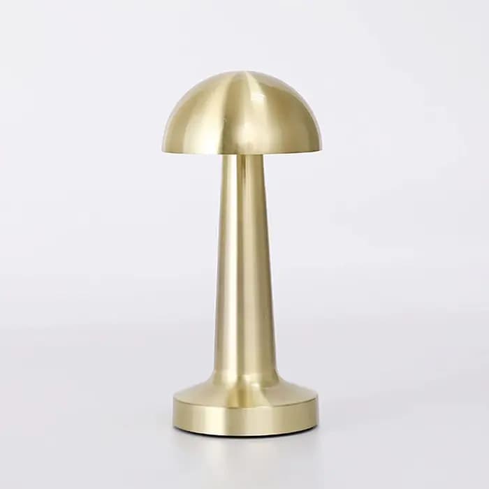 Lampe de table sans câble, LED portable USB, forme rétro, lampe de table moderne à intensité variabl