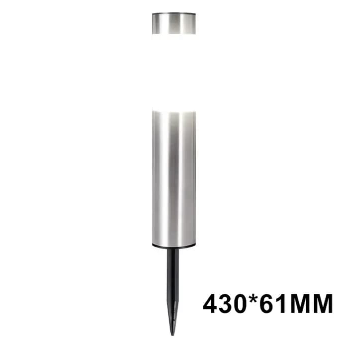 Paquet de 1/2/4 lumières solaires de voie de jardin éclairage extérieur LED prise de terre borne lum