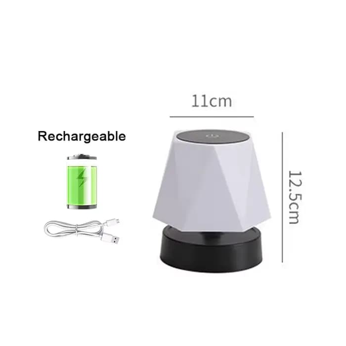 Lampe de Table Led Rechargeable avec hauteur réglable, Portable, sans fil, tactile, veilleuse pour c