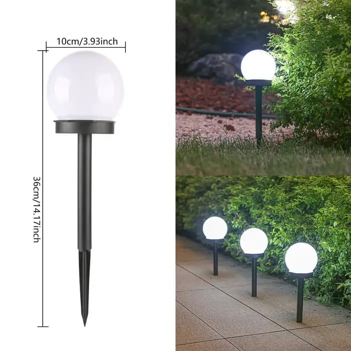 Style moderne jardin solaire pelouse lumières Camping en plein air paysage urbain décoratif LED étan