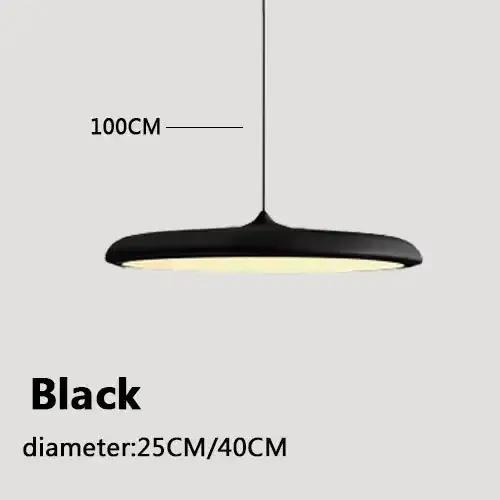 2025 Lampes suspendues LED design nordique décor minimaliste rond pour table à manger cuisine île lu