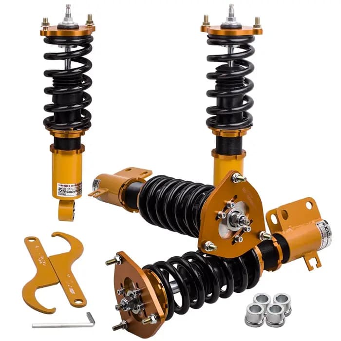 Suspension Coilovers Amortisseur Réglable, 24 Voies, Subaru Complete 2000-2004 Sedan