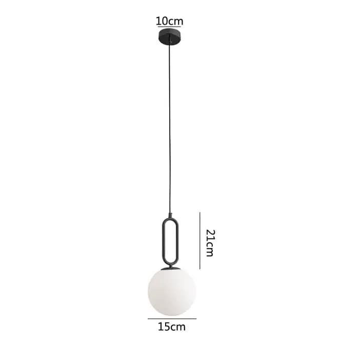 Lampes suspendues en verre et laiton ADELIER, style moderne, pour restaurant, salon, chambre à couch