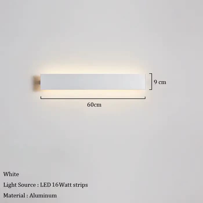 Applique Murale Dorée au Design Moderne, Luminaire Décoratif d'Nik, Idéal pour une Chambre à Coucher