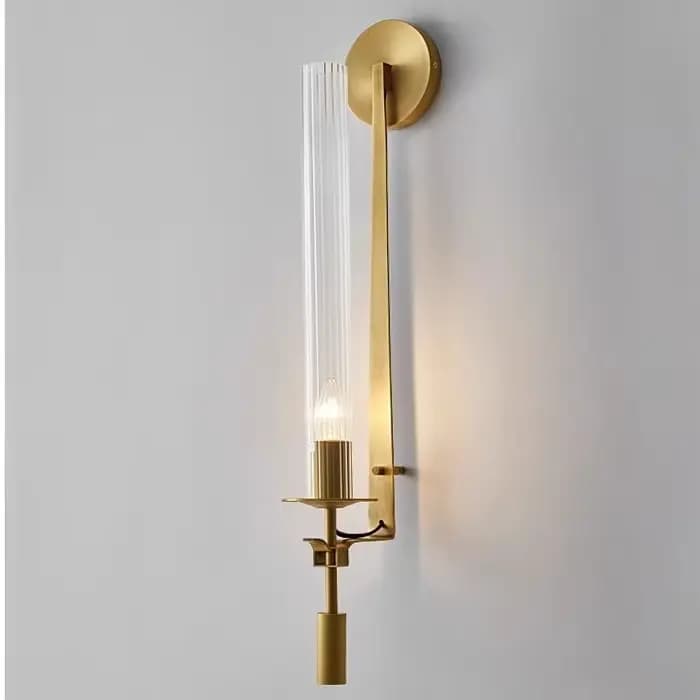 Lampes murales en verre pour chambre à coucher, chevet, hôtel, luminaires modernes, éclairage décora