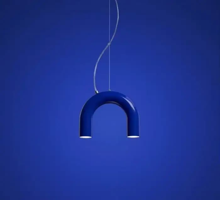 Oblure Arc lustre Post Design moderne suspension pour café salon cuisine lampe en forme de U lampe m