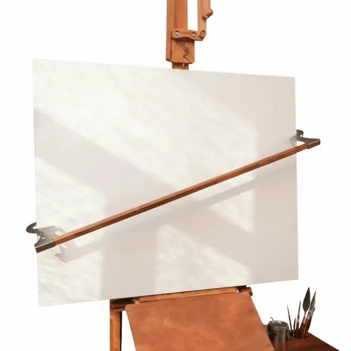 Support de table pour artiste en bois, réglable en hauteur et en angle, robuste, pour peinture à l'h