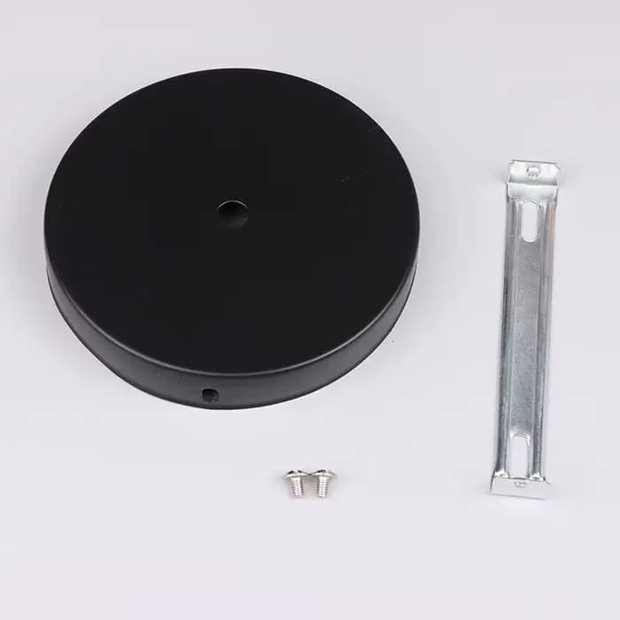(Été4) Plaque de suspension pour lustre, châssis fixe en métal pour plafond, base murale, accessoire