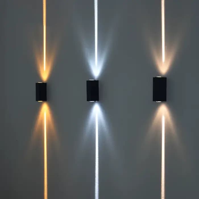 Applique murale extérieure étanche LED COB étanche IP65 applique en aluminium éclairage porche lampe