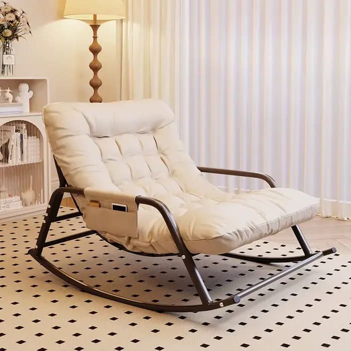 Canapé double inclinable multicolore, chaises à bascule, salon, chambre à coucher, balcon