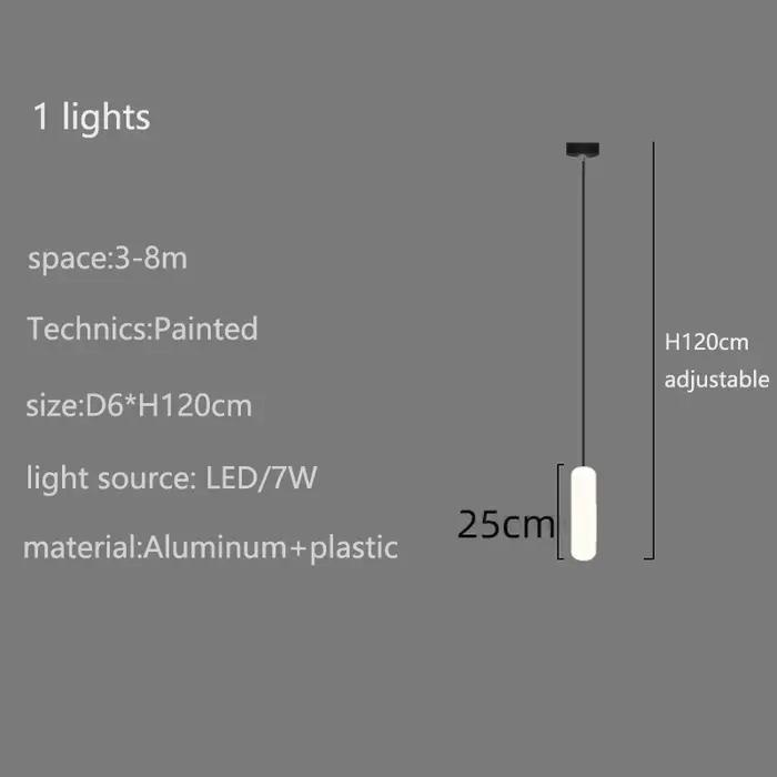 Lustre LED Postmoderne Long, Suspension Minimaliste pour Salon, Décoration Intérieure, Éclairage d'E