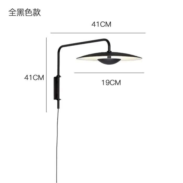 Applique Murale Ajustable, Luminaire Décoratif d'Nik, Idéal pour une Chambre à Coucher, un Salon, un