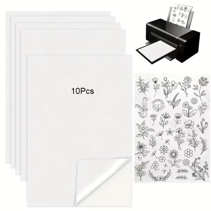 Stabilisateur de broderie collant et Soluble dans l'eau, artisanat écologique, papier imprimable, st