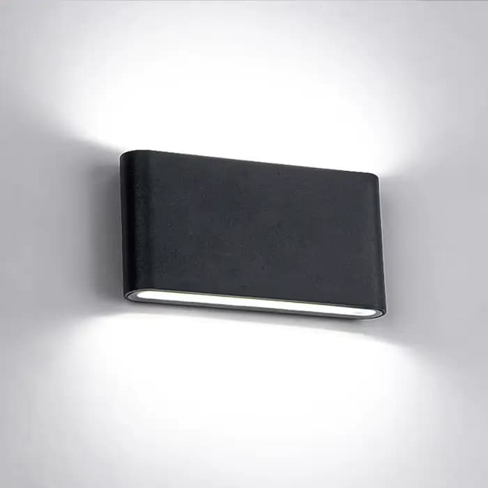 Applique murale nordique en aluminium IP65, étanche, éclairage d'intérieur, pour couloir, maison, es