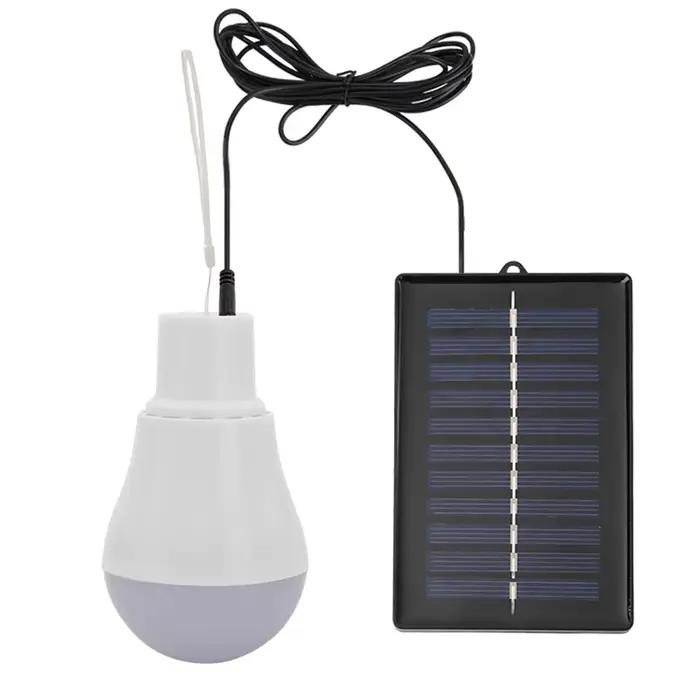 Lanterne Solaire Rétro d'Extérieur, Décoration de Jardin, Étanche, Vintage, en Métal, avec Ampoule e