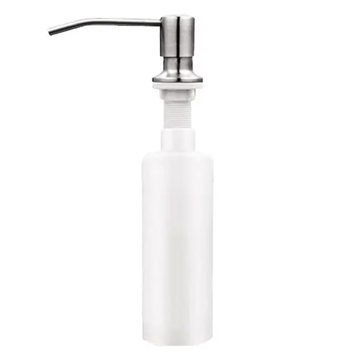 Distributeur de savon pour évier de cuisine Golden avec pompe, tube de 100 cm / bouteille de 350 ml,