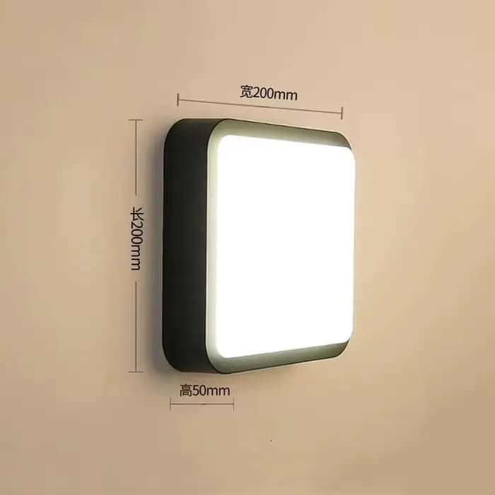 Lampe murale d'extérieur étanche pour jardin, villa, entrée, cour, terrasse, lampe de table pour écl