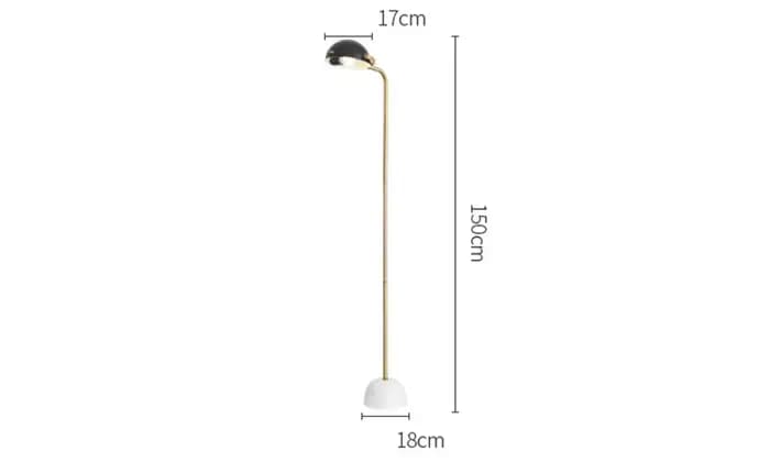 Bello lampadaire design nordique lampe en marbre Art minimaliste créatif pour Studio hôtel studio dé