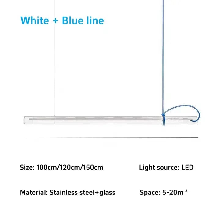 Lampe suspendue de designer, design minimaliste et créatif, en verre rouge, moderne, pour restaurant