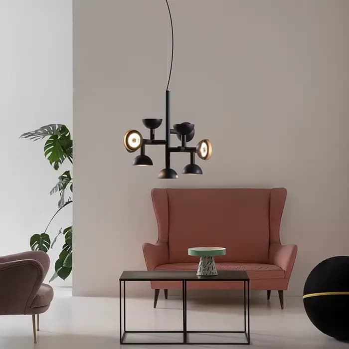 Plafonnier LED au design créatif danois post-moderne, éclairage d'intérieur, luminaire décoratif d'intérieur, idéal pour un salon, une chambre à coucher ou un Restaurant