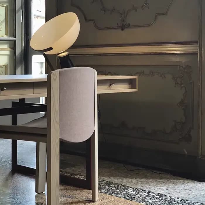 Lampe de table italienne Aida, design créatif, unique, éclairage de bureau, salon, cuisine, îlot, chambre à coucher, lampes de chevet