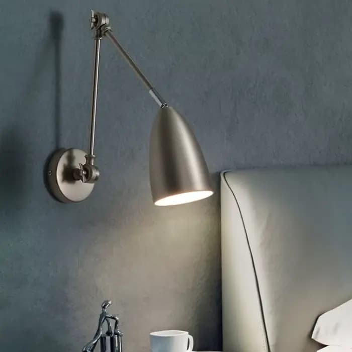 Applique Murale Moderne à LED Réglable, Luminaire Décoratif d'Nik, Idéal pour une Chambre à Coucher ou un Salon