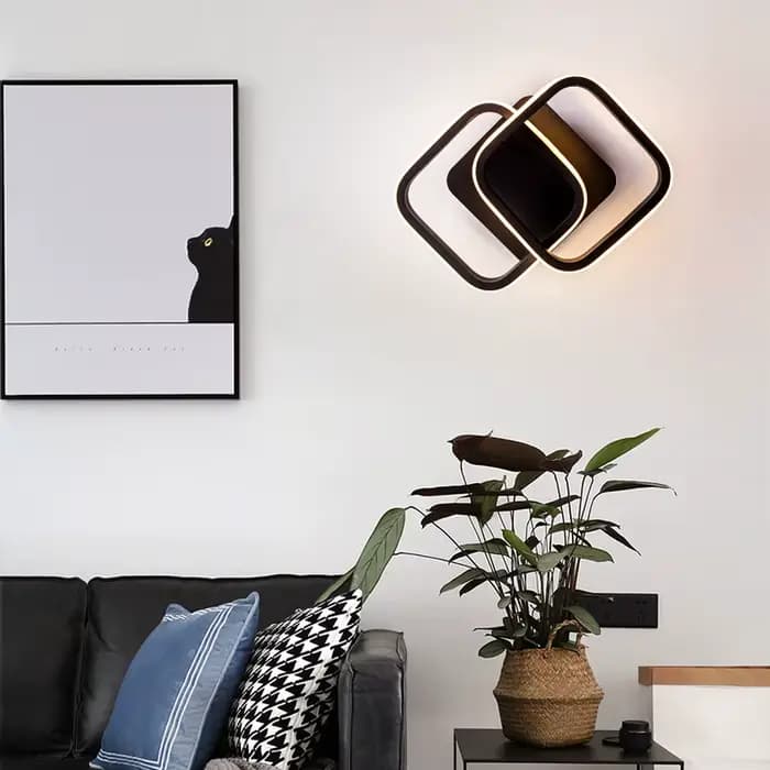 Plafond moderne à LEDs lumière créative Dimmable plafonnier éclairage intérieur chambre couloir balcon allée bureau décor à la maison lumière