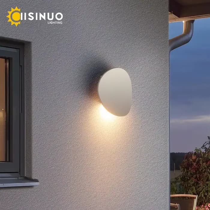 Applique murale LED en aluminium pour porche extérieur, lampe étanche pour maison, porte, décoration de garage, luminaires