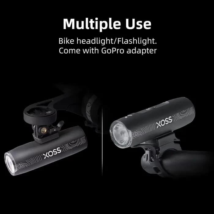 XOSS 200-3000 Lm vélo lumière XL1200 phare étanche Rechargeable avant lampe vélo lumière aluminium ultraléger lampe de poche