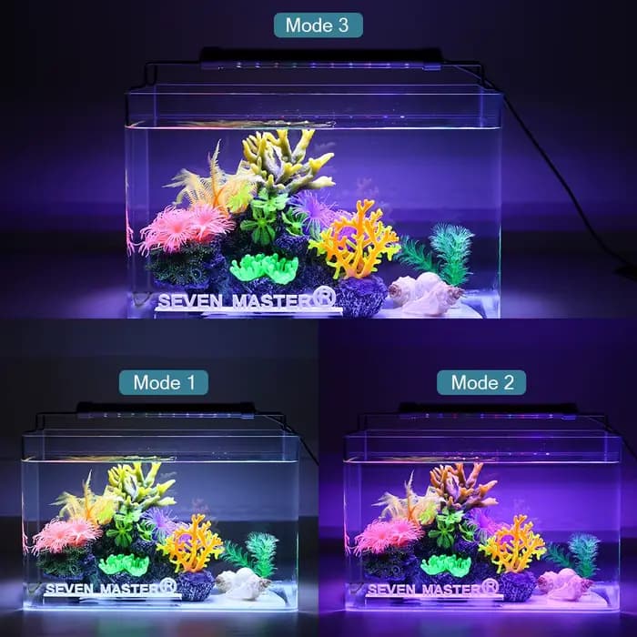 Lampe d'aquarium en alliage d'aluminium pour plantes, support de réservoir de poisson, lumières à Clip sur Aquarium