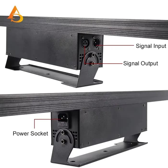 Barre lumineuse LED 12x3W, éclairage de scène, RVB 3 en 1, mur de lavage pour bar, fête