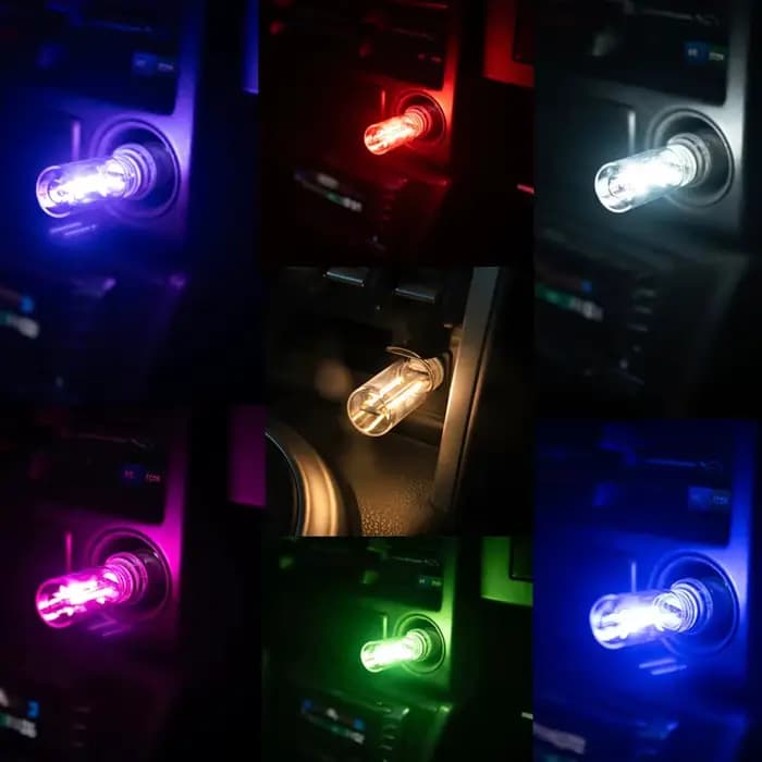 Ampoule en verre à Filament LED USB à gradation tactile, 5V, rétro Edison, veilleuse, décoration de voiture, éclairage de Protection oculaire à incandescence