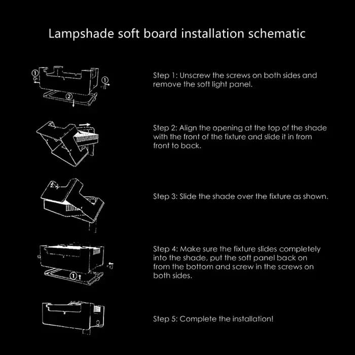 Lampe d'abat-jour optimisée brevetée pour diffuseur BALANCE pour A8se A8 Pro