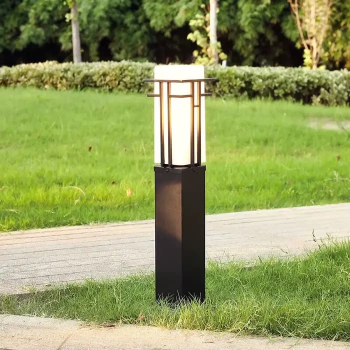 Lampe de jardin extérieure étanche pour cour, villa, paysage, décoration de cour, terrasse, pelouse, espace commun