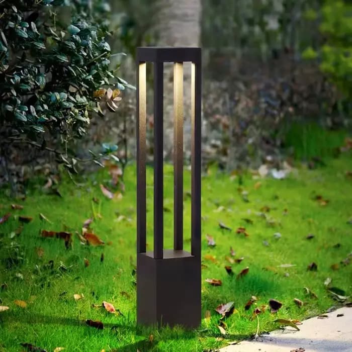 Lampes de jardin LED modernes 10W, éclairage extérieur IP65 étanche en aluminium, éclairage paysager pour cour, villa, parc, lampadaires de route