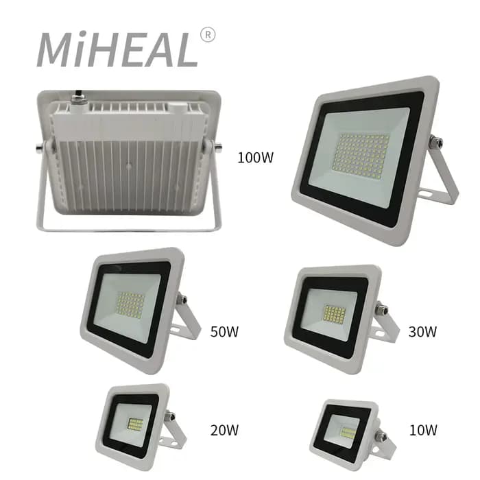 220V LED éclairage industriel 10W 20W 30W 50W 100W usine atelier Garage IP68 lampe de travail étanche LED lampe minière
